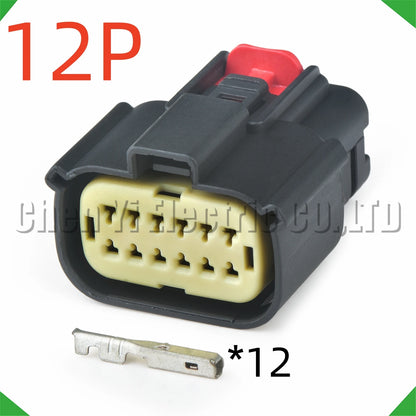 12 Pin Headlight Connector 33472-1206 33472-1207 For GM