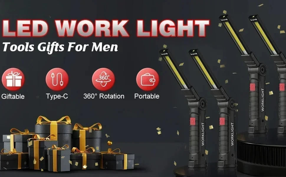 1/2Pack Super Bright Flashlight USB Rechargeable LED Long Range Tactical Torch Lamp Outdoor Waterproof Camping Fishing Lantern
