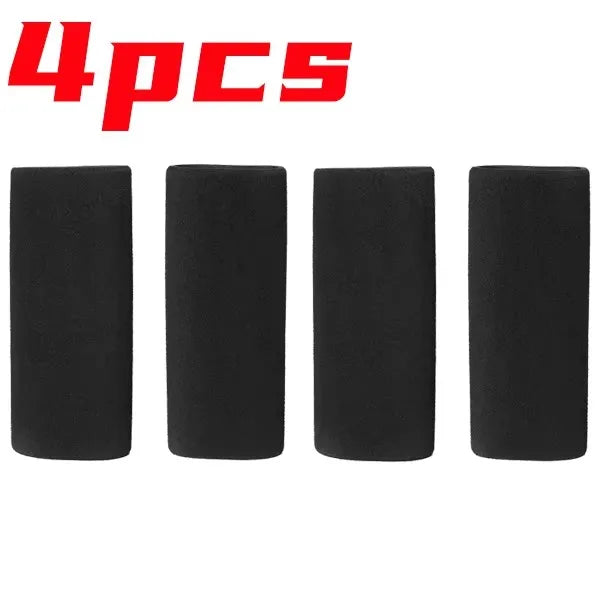 Motorcycle Grip Covers Anti Vibration Comfort Foam Slip-On Handlebar Grips Universal Soft Sponge Sleeve Non-Slip for Motorbike