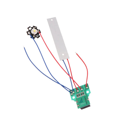 DC 3.7-5V Double LED Light Board with Switch DIY Lamp