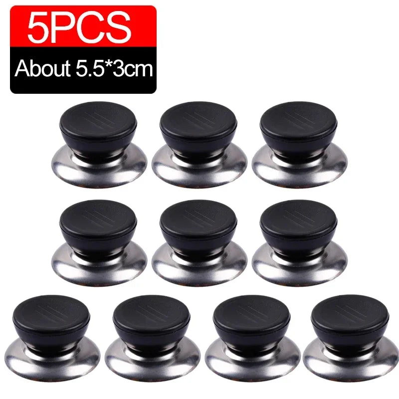 10/1Pcs Universal Pot Lid Handle Cookware Anti-Heat Hand Grip Pan Cover Replacement Lid Knob Handle Pot Caps Kitchen Accessories