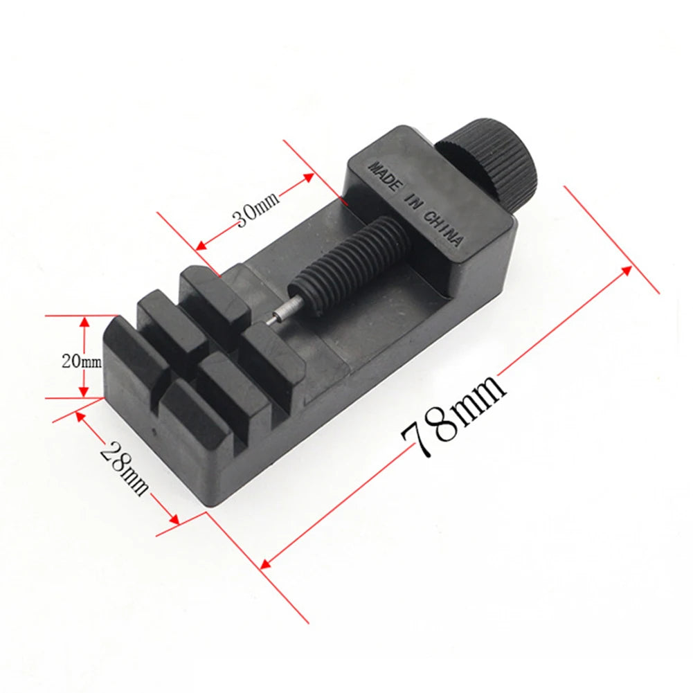 Watch Strap Link Pin Remover Repair Tools Strap Watch 78*28*20mm ABS Adjuster Black Easily Link Pin Plastics Remover