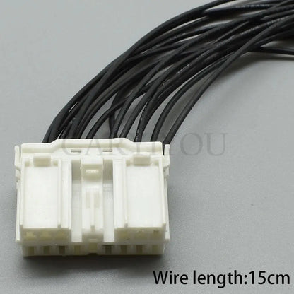 14 Pin Automotive Audio Power Window Connector 7123-8346 7122-8346 DJ7142Y-2 PA66 Male Female