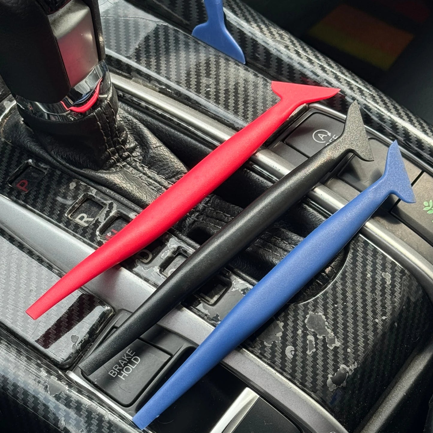 Car Micro Squeegee Tint Tool Set Vinyl Wrap Scraper Auto Wrapping Tool