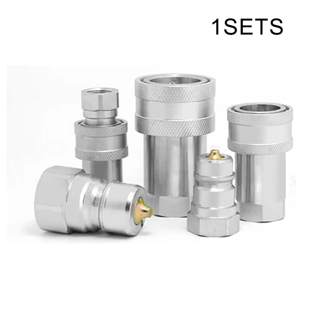 Quick Release Fitting ISO7241-A NPT ISO A Hydraulic Coupling Connector 1/4" 3/8" 1/2" 3/4" NPT1  Quick Change Interface
