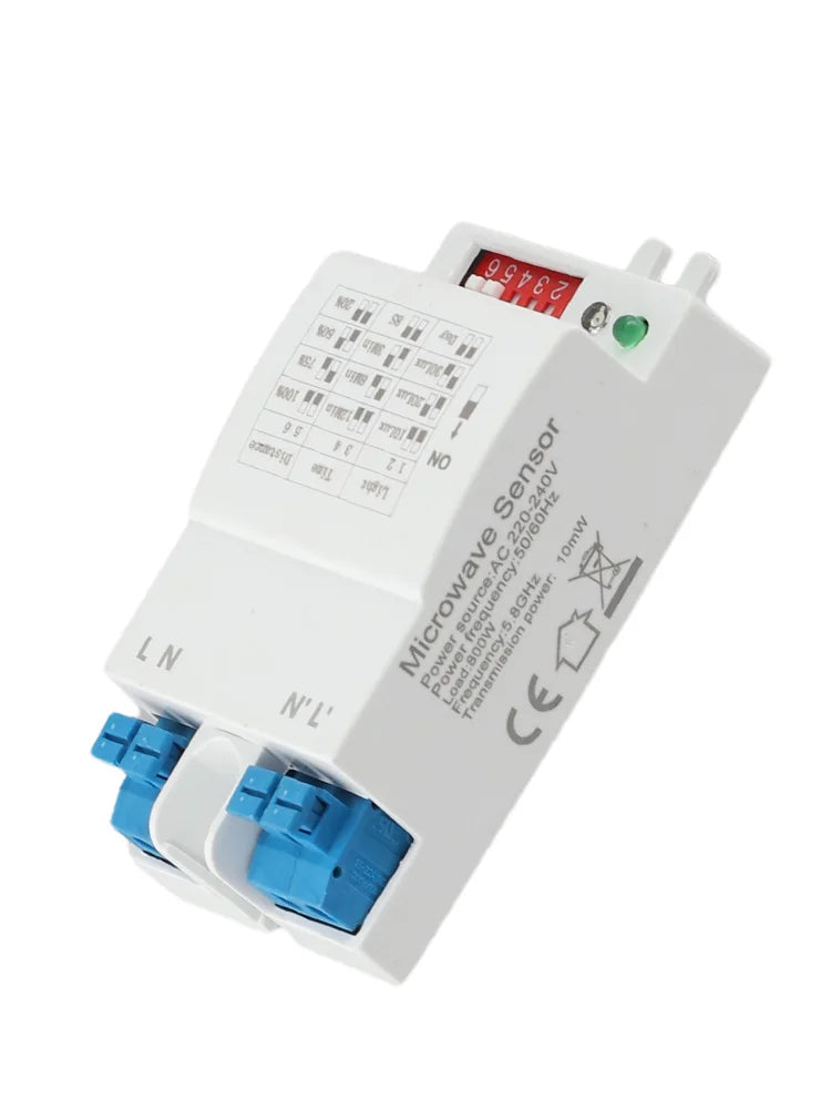 High Temperature Safety Sensor Induction Switch Microwave Sensor Switch Indoor Installation Low Power Consumption