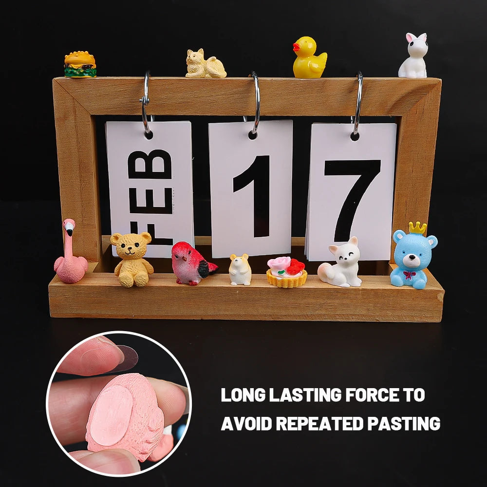 2000/100PCS Strong Double-Sided Tape Blind Box Foot Pad Glue Sticker for Blind Box Landscape Doll Foot Fixed Seamless Patch Tool
