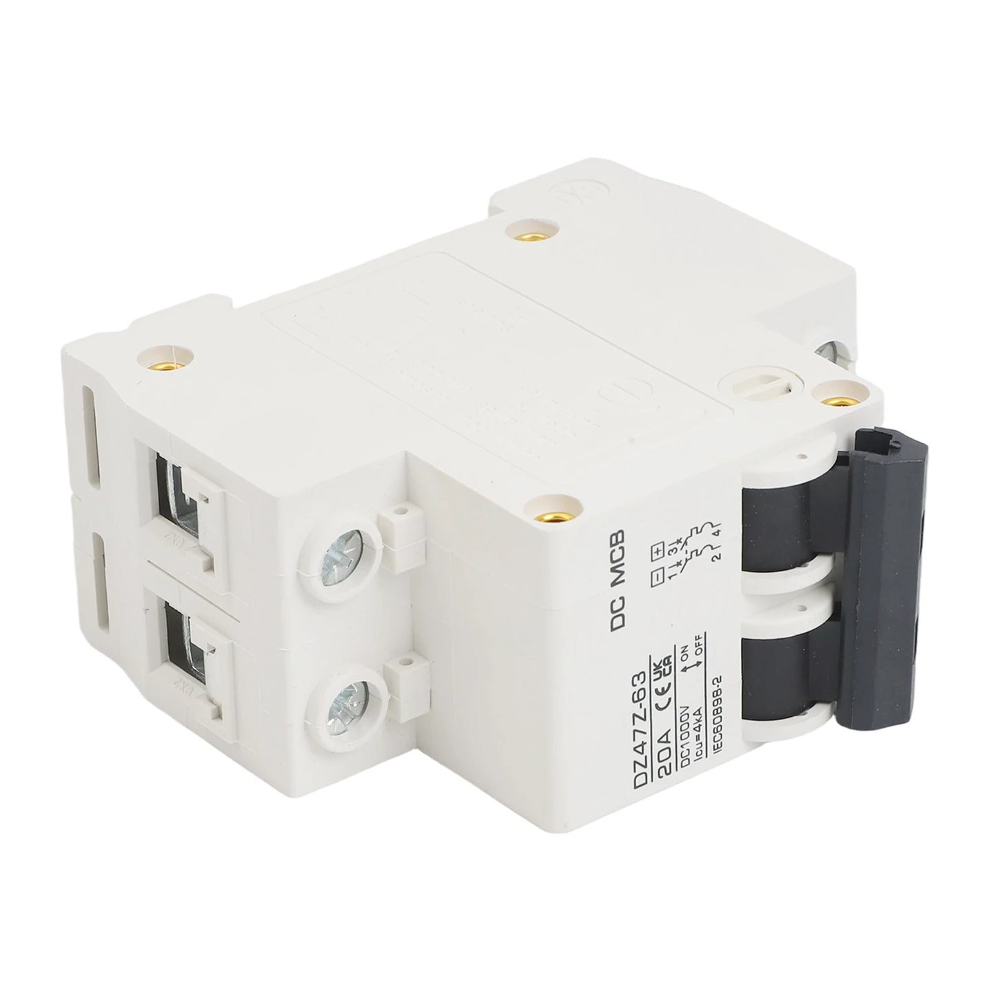 DC Power Supply 1000V Isolator Rated Current 32A Dc Circuit Breaker For Solar System Power Distribution Facilities