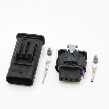 4 Pin Female Male Auto Cable Plug Water Temperature Sensor Connector Socket 1718657-1 for Heavy Machinery