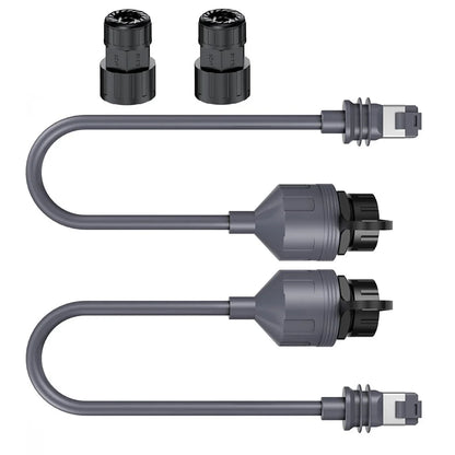 For Starlink Network Cable Extension Adapter for Gen 3 V3 V4 with Waterproof Ethernet Coupler for Outdoor Connectivity