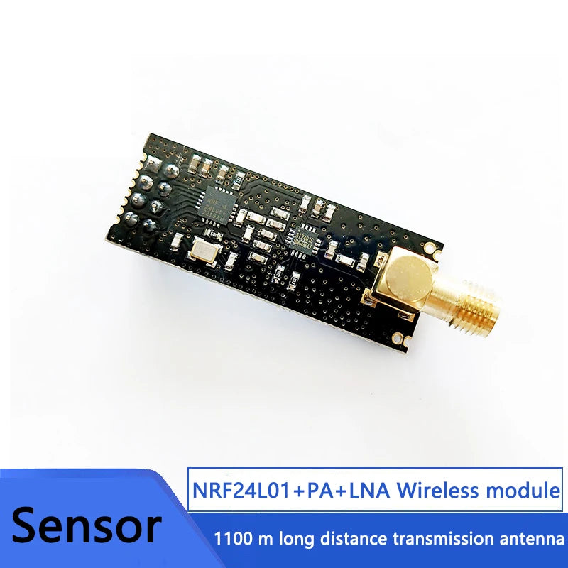 NRF24L01+ 2.4GHz Wireless Data Transmission Module with Socket Adapter Board