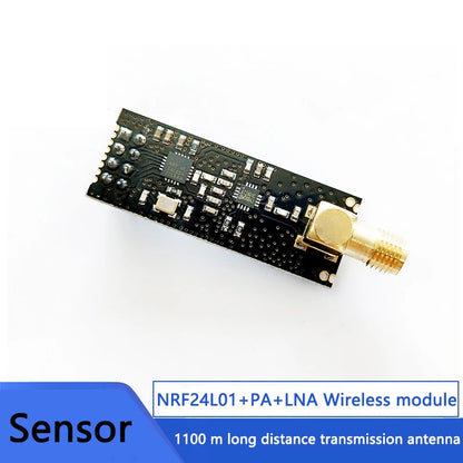 NRF24L01+ 2.4GHz Wireless Data Transmission Module with Socket Adapter Board