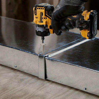 200x Stainless Steel Self-tapping Screws Round Washer Flat Head Cross Phillips Self Drilling Screw Fastener for Wood Sheet Metal