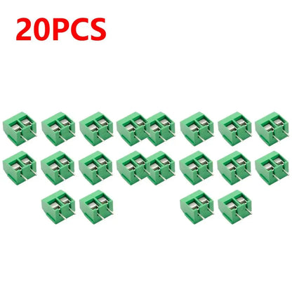 PCB Mount Screw Terminal Block Connector KF301 2P-4P 5.0 / 5.08mm Straight Pin