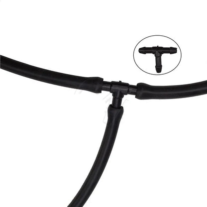 Windscreen Washer Hose Connector — T / Y / 3-Way Joiner Pipe Fitting 18/90pcs