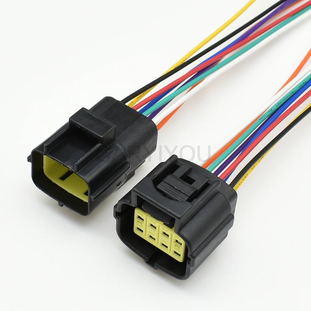 TYCO AMP 174982-2 / 174984-2 8-Pin Sealed Waterproof Connector for Denso Fuel Injector Systems