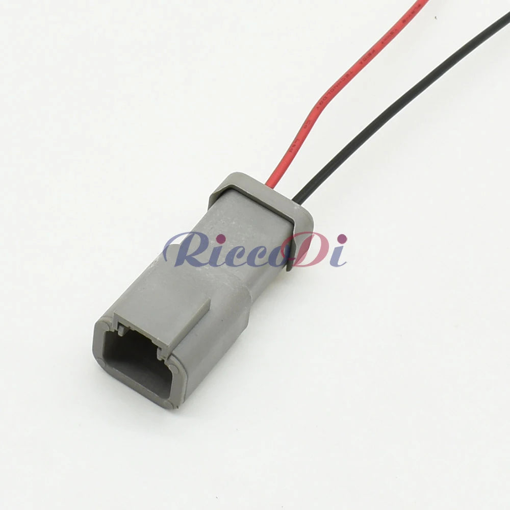 2 Pin 2.3mm Waterproof Docking Connector DJ70210YA-2.3-11/21 PA66 Automotive Vehicle Wiring