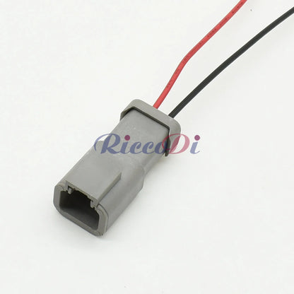 2 Pin 2.3mm Waterproof Docking Connector DJ70210YA-2.3-11/21 PA66 Automotive Vehicle Wiring
