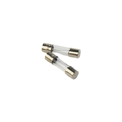 100pcs Insurance Tube Glass Fuses Kit Household 0.2A-20A 100pcs 16*12*2.1cm 250V High Quality Standard Fast Blow
