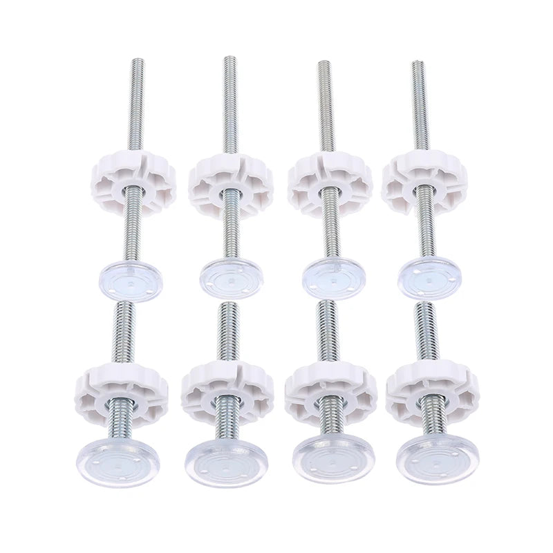 1/4pcs Pressure Fit Spindles & Screw Bolts For Safety Gates White M8 M10 Baby Gate Spare Kit