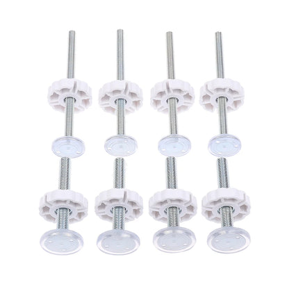 1/4pcs Pressure Fit Spindles & Screw Bolts For Safety Gates White M8 M10 Baby Gate Spare Kit