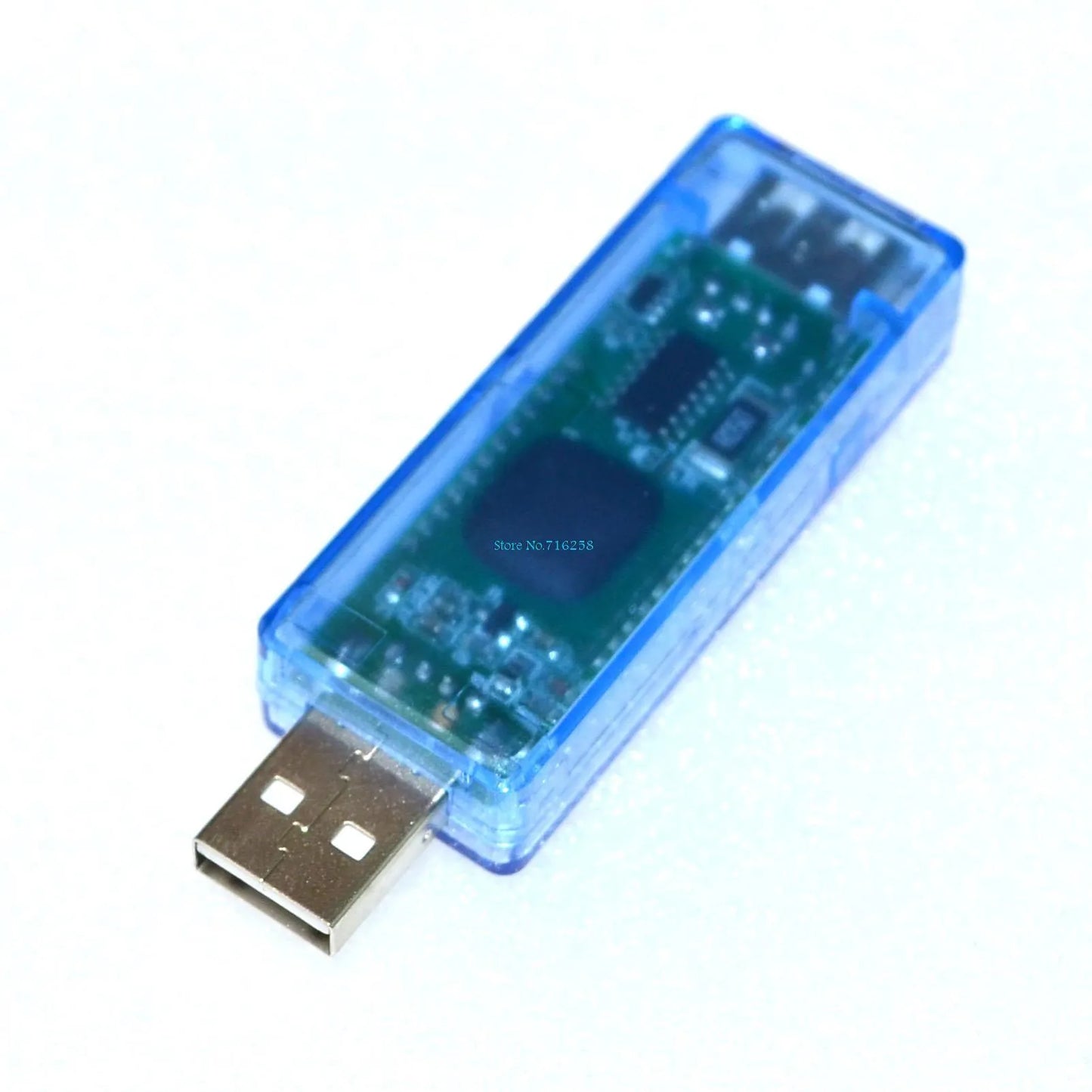 USB Current & Voltage Tester — Battery Capacity & Time Display, 4–9V, 0–3.3A, Power Bank Meter