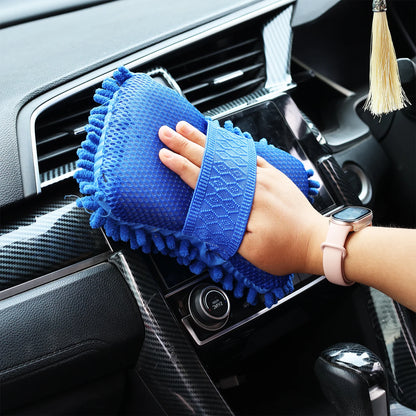 Microfiber Car Cleaning Sponge Wash Pad Scratch-Free Tool for Cars Floors