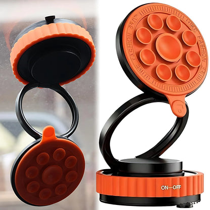 Vacuum Suction Cup Magnetic Car Phone Holder Mount Stand 360 Rotation Foldable Dashboard Windshield Support for Smartphone GPS