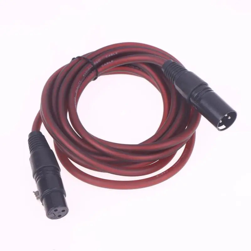 1 pcs 0.5/1/1.5/3/5/10m DMX Cable 3-Pin Signal Connection DJ Stage Lights Parts for LED Par Wash Moving Head Spot Lighting