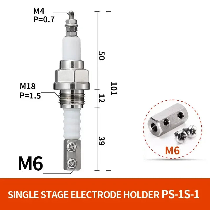 High Temperature High Pressure Boiler Electrode Water Level Sensor BS-1 PS-1S Probe Extendable Liquid Level Monitor