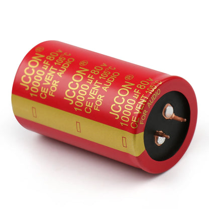 Electrolytic Audio Capacitor 80V 10000uF 35x60mm Copper Pin for HiFi Amplifier 105℃