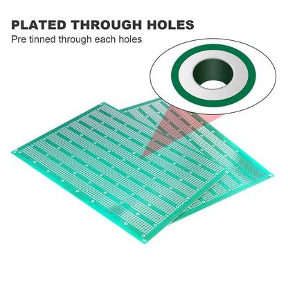 PCB Prototype Board 15x20cm Single-Side 2.54mm Pitch Universal DIY Soldering Plate