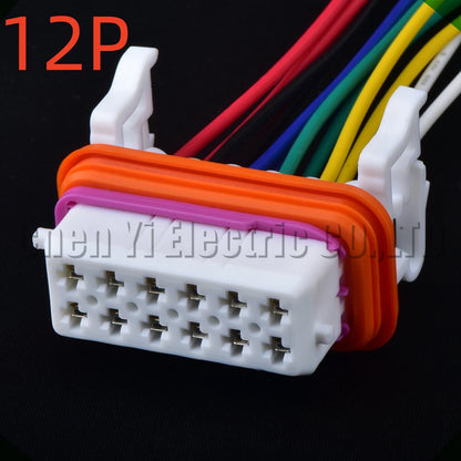 12 Pin Headlight Connector 7L6971071A For VW Touareg Porsche Cayenne 03-06