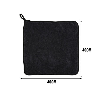 Microfiber Twisted Loop Cleaning Cloth Super Absorbent Car Wash Towel