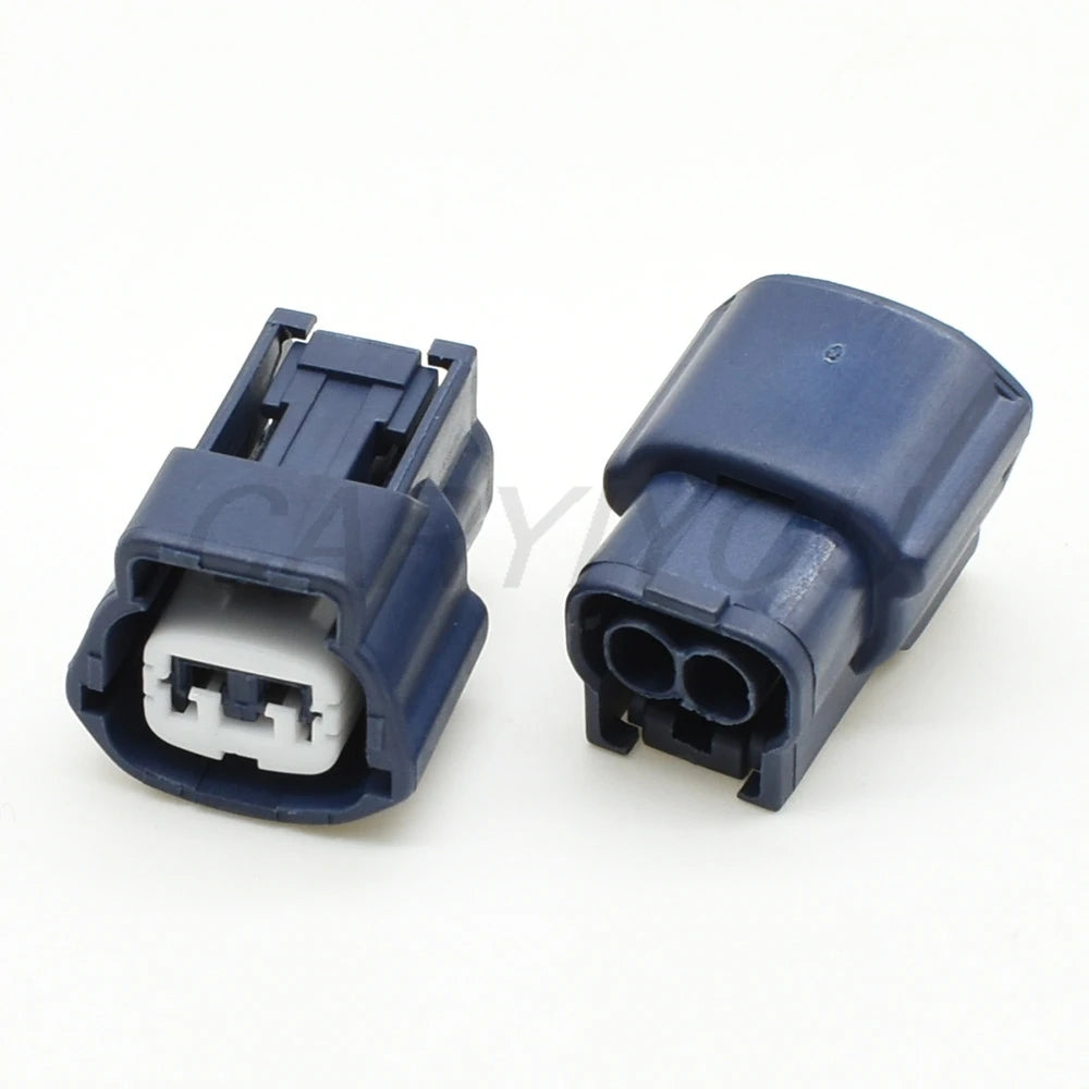DJ7022FB-2.2-21 Automotive 2-Pin 2.2mm Waterproof Wire Connector Socket with Terminals