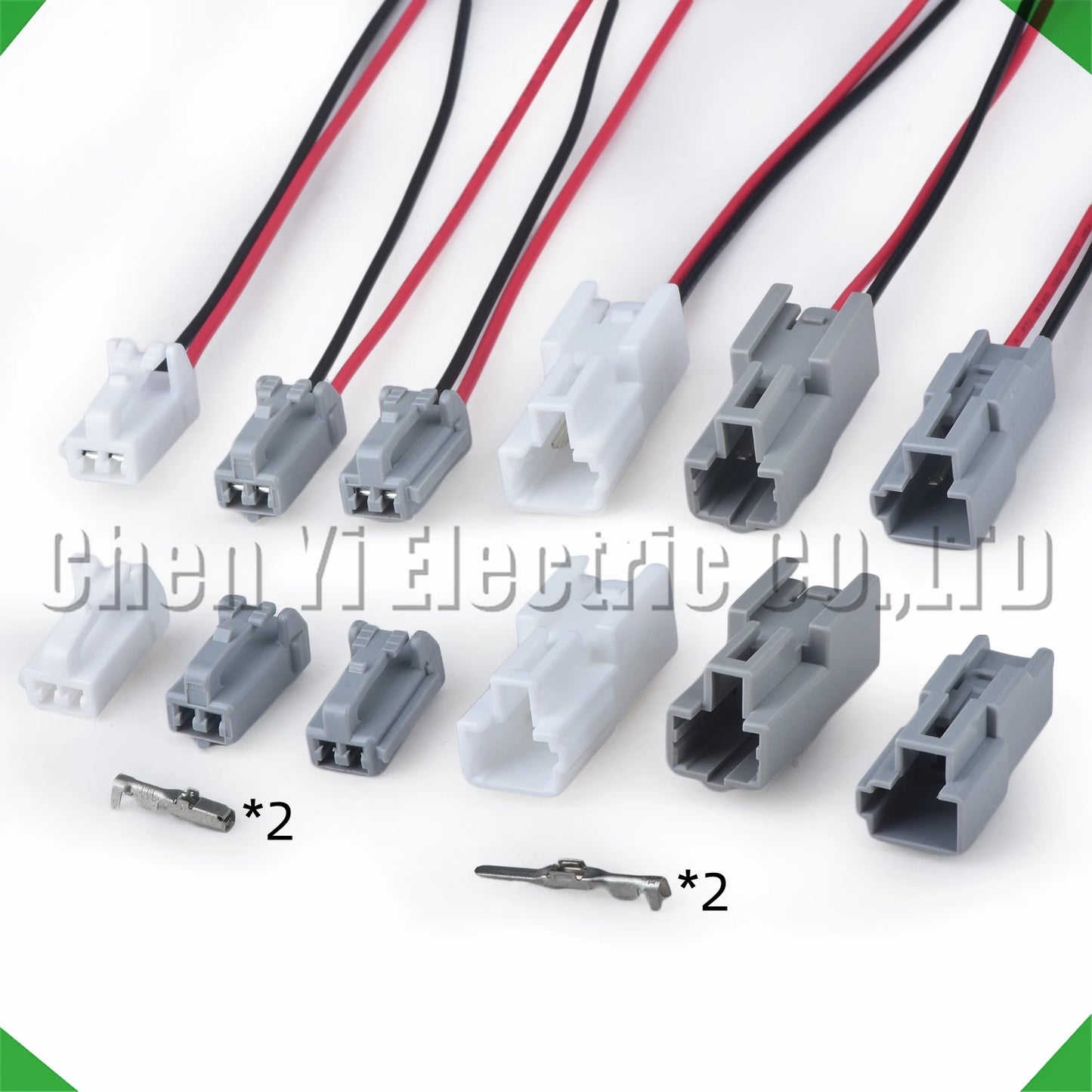 2 Pin Seat Light Horn Connector 7283-1020 90980-11724 90980-12B28 7189-3037