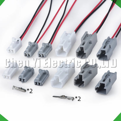 2 Pin Seat Light Horn Connector 7283-1020 90980-11724 90980-12B28 7189-3037
