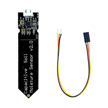 Capacitive Soil Moisture Sensor Module Corrosion Resistant Wide Voltage 3.3-5.5V for Arduino Garden Watering