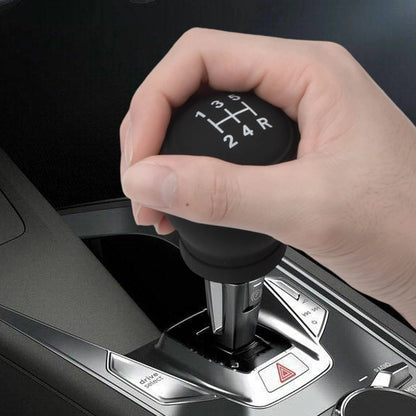 Universal Gear Shift Knob Silicone Cover Gear Rod Protect Case Dustproof WaterProof Lever Handle Skin Nonslip Manual Shifter