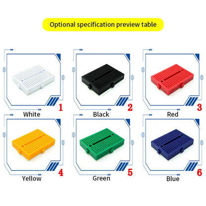 Mini Solderless Breadboard SYB-170/ZY-25 PCB Test Board for DIY Electronics