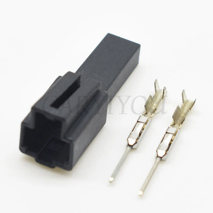 Automotive License Plate Lamp Wire Harness Socket with Terminal Compatible with 1-1534113-1 1534155-1 4B0971832 4E0972575