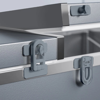 New 1pc Multifunction Useful Refrigerator Door Latch New Plastic Baby Safety Lock Kids Security Protection Cabinet Drawer Lock
