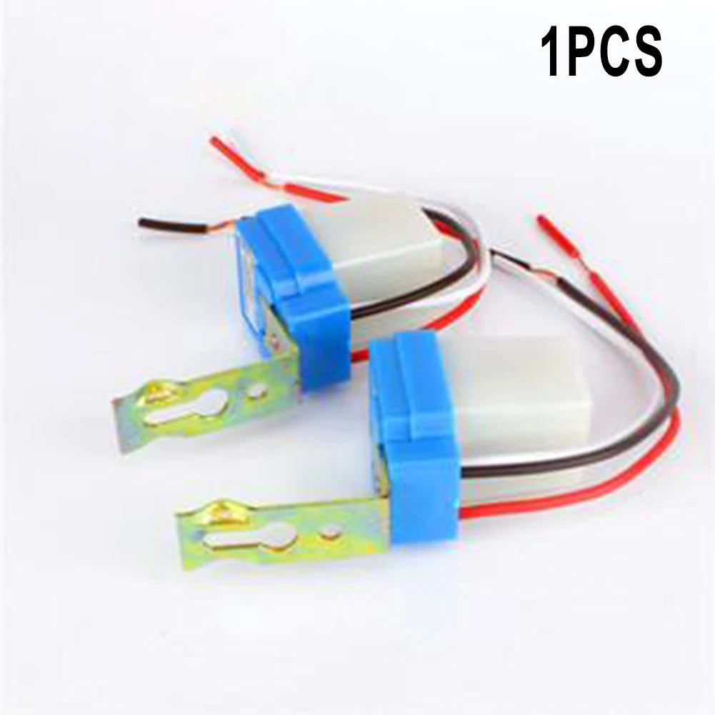 Automatic Photo Control Switch Garden Port Road Lighting Factories AC DC 12-220V 5*4.2*3.3cm Blue Controller Switch