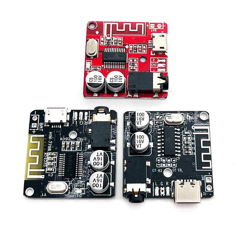 Bluetooth 5.0 Audio Receiver MP3 Decoder Board with Car Speaker Amplifier 4.1