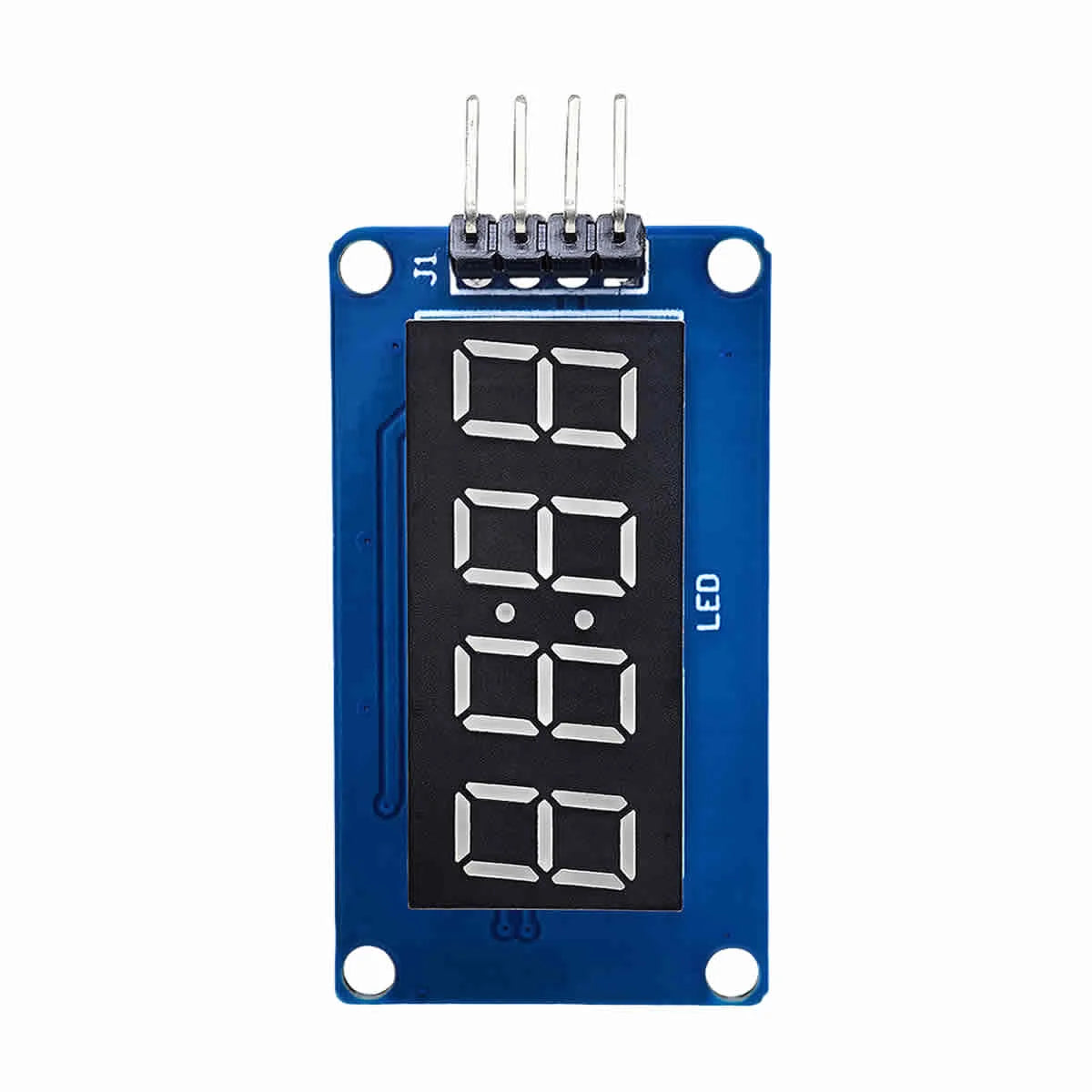TM1637 LED Display Module 7 Segment 4 Bits 0.36 Inch Clock LED Anode Digital Tube Four Serial Driver Board Pack for Arduino