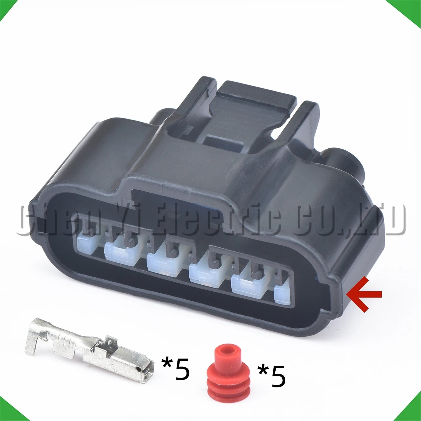5 Pin Air Flow Meter Connector 7283-1056-30 90980-11232 For Toyota Igniter Pedal Plug