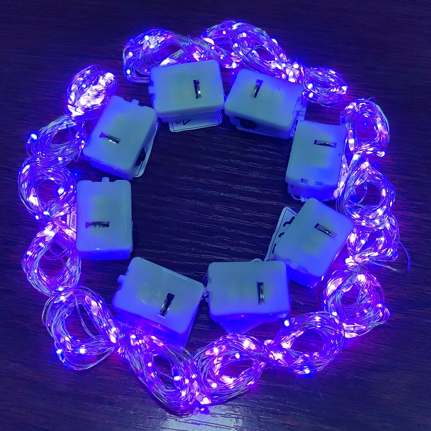 8pcs Fairy Lights String Battery LED Home Decor Lights