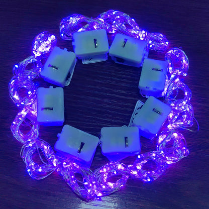 8pcs Fairy Lights String Battery LED Home Decor Lights