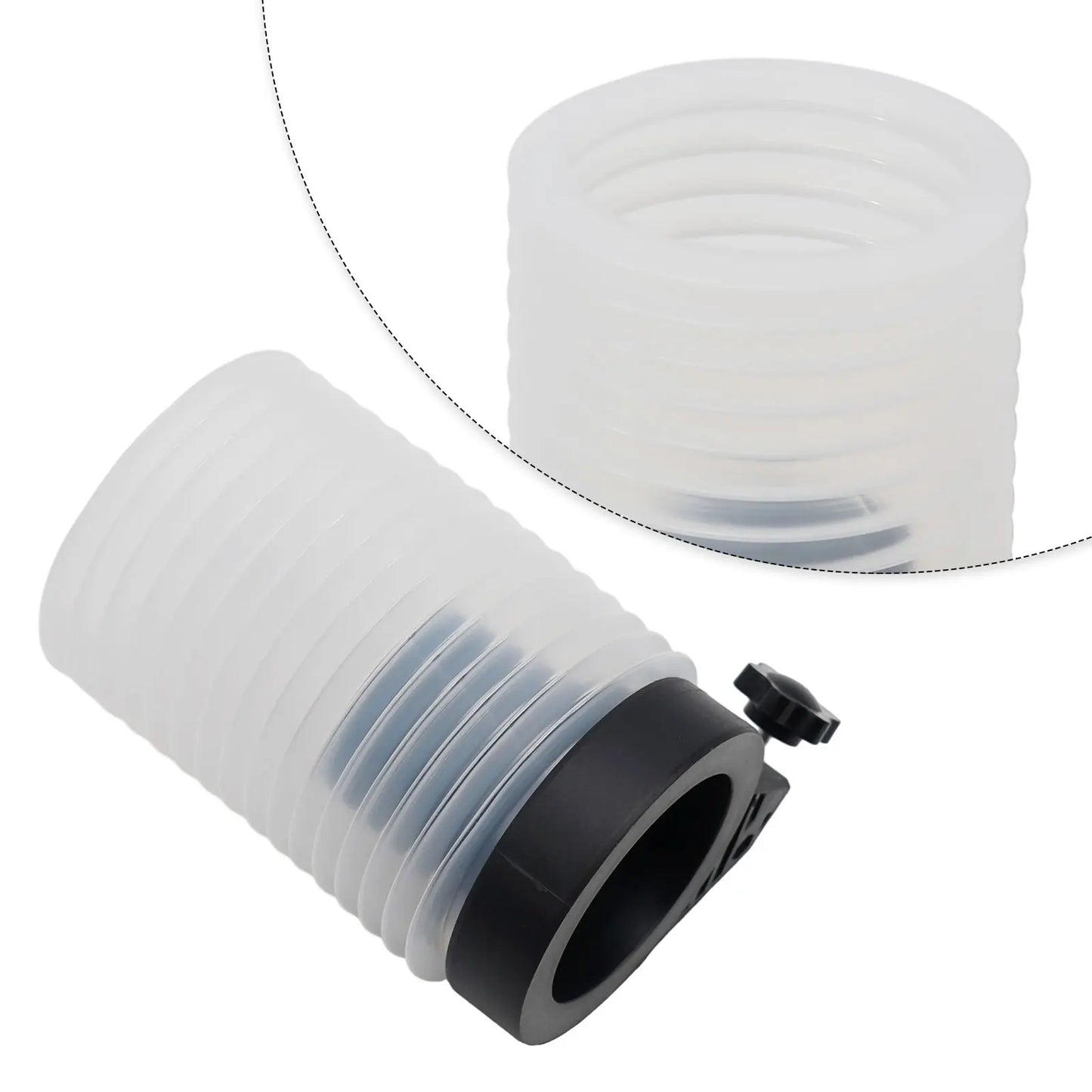 Rubber Drill Dust Collector Electric Hammer Ash Bowl Collecting Device Dust Cover For Cordless SDS Rotary Hammers 3.74x3.35x5.91