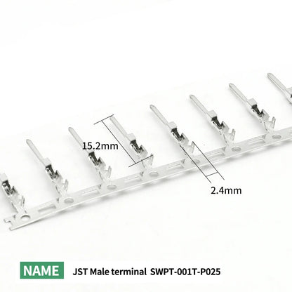Automotive Connectors JST02R-JWPF-VSLE 2/3/4/6/8 Pin Waterproof Connectors Male and Female Butt Plugs